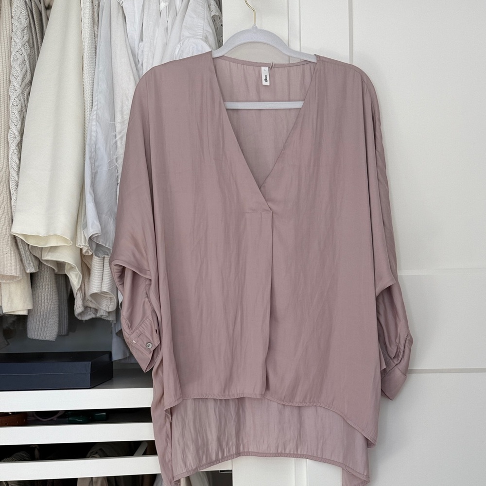 Glam Soft Mauve Blouse